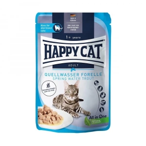 Happy Cat Alabalıklı Tahılsız Yetişkin Kedi Konservesi 85gr