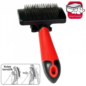 Karlie Fırça Kırmızı Siyah 18,5-10,5 Cm