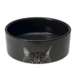 Karlie Seramik Kedi Mama Kabi Antrasit 250 Ml