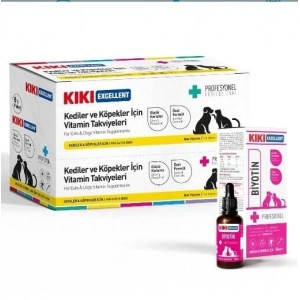Kiki Excellent Kedi & Köpek Biyotin Şurup 50 Ml