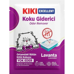 Kiki Excellent Kedi Kumu Koku Giderici -Lavanta Kokulu 25 Gr.