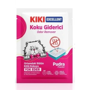 Kiki Excellent Kedi Kumu Koku Giderici -Pudra Kokulu 25 Gr
