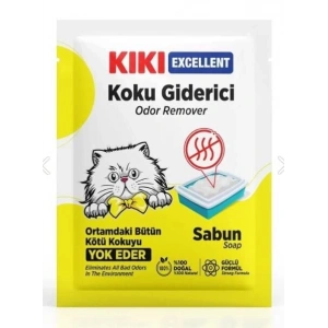 Kiki Excellent Kedi Kumu Koku Giderici -Sabun Kokulu 25 gr