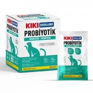 KIKI Excellent Kedi Probiyotik + Prebiyotik Saşe 1 gr 30lu