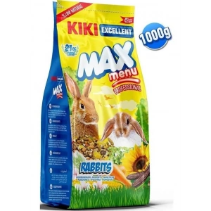 Kiki Excellent Kemirgen Max Menu Tavşan Yemi 1000 Gr