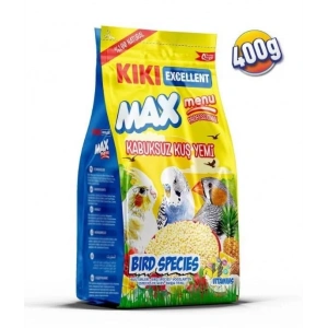 Kiki Excellent Kuş Max Menu Kabuksuz Muhabbet Yemi 400 Gr