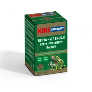 Kiki Excellent Sürüngen ve Amfibiler İçin Muzlu Kalsiyum Tozu 100 Gr