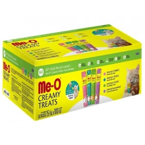 Me-O Creamy Treats Balıklı Karışık Kedi Ödülü 15gr 100lü
