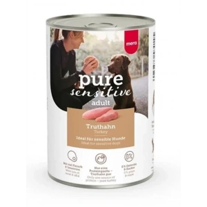 Mera Pure Sensitive Adult Hindili Yetişkin Köpek Konservesi 400 Gr