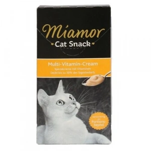 Miamor Cream Multi Vitamin  Likit Kedi Ödülü 6x15 Gr