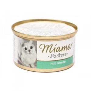 Miamor Pastete Alabalıklı Yetişkin Konserve Kedi Maması 85 Gr