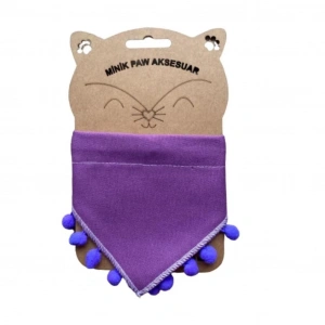 Minik Paw Bubble Mor Fular