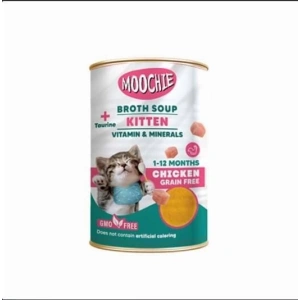 Moochie Tavuklu Yavru Kedi Çorbası 135 ML