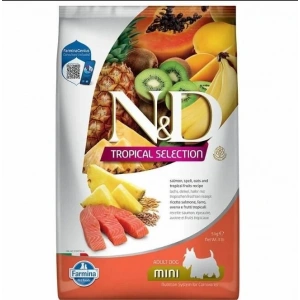 N&D Tropical Selection Somonlu Mini Adult Yetişkin Köpek Maması 5 Kg
