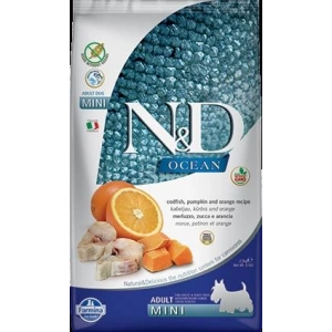 ND Tahılsız Balıklı Balkabaklı Yetişkin Mini Köpek Maması 2,5 Kg