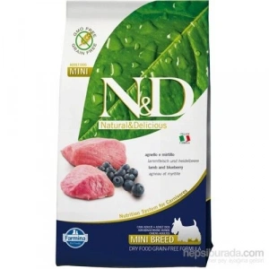 Nd Tahılsız Kuzulu Yetişkin Mini Köpek Maması 7 Kg
