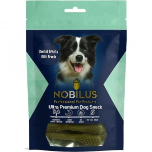 Nobilus Dental Köpek Diş Temizleyici Ödül Maması Fırça Şekilli 80 Gr