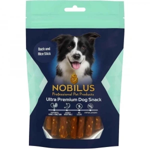 Nobilus Köpek Ödül Maması Ördek ve Morina Balığı Sargılı 80 Gr