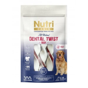 Nutri Canin Dental Twist Biftekli Diş Sağlığı Köpek Ödülü 80 Gr