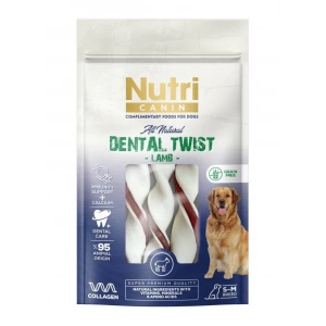 Nutri Canin Dental Twist Kuzulu Diş Sağlığı Köpek Ödülü 80 Gr