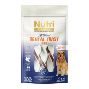 Nutri Canin Dental Twist Ördekli Diş Sağlığı Köpek Ödülü 80 Gr