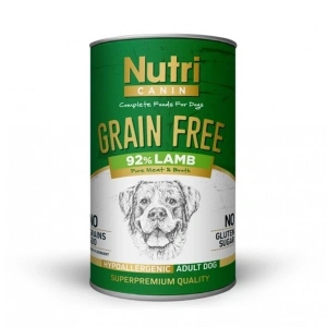 Nutri Canin Kuzulu Patatesli Köpek Konservesi 400 gr