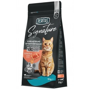 Peritas Signature Somonlu Kısırlaştırılmış Yetişkin Kedi Maması 10 kg
