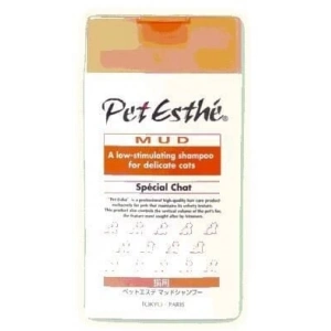 Pet Esthe Mud Shampoo For Cats Kediler İçin UV Korumalı Şampuan 350 ML