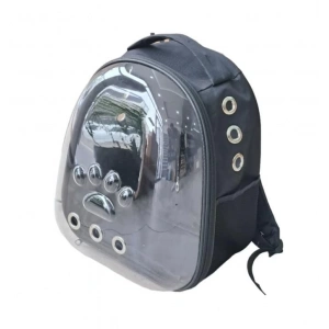 Pet Pretty Eco Astronot Taşıma Çantası Siyah