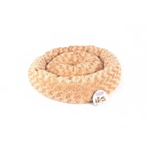 Pet Pretty Simit Yatak Peluş A. Kahve 55x55 cm