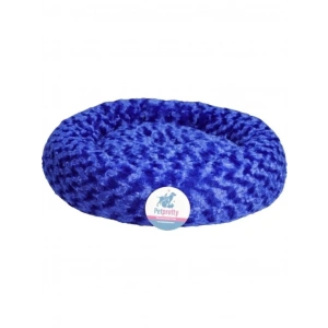 Pet Pretty Simit Yatak Peluş Mavi 55x55 cm