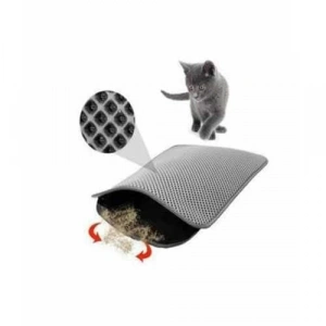 Pet Style Elekli Kedi Tuvaleti Paspası - Gri