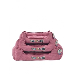 Petpretty Comfort Koltuk Yatak Gül Kurusu Small