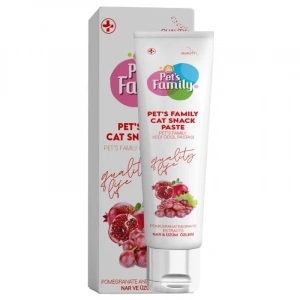 Pets Family Kedi Ödül Kırmızı Üzüm Nar Paste 30 Gr