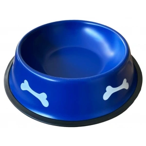 Petvoda Ozark “Mat Renkli” Çelik Mama ve Su Kabı Mavi 26 cm - 24 Oz