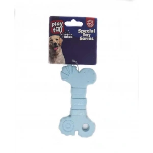 Playfull Kemik Şeklinde Plastik Köpek Oyuncağı 10x5.5 Cm