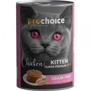 Pro Choice Kitten Tavuklu Yavru Kedi Konservesi 400 Gr