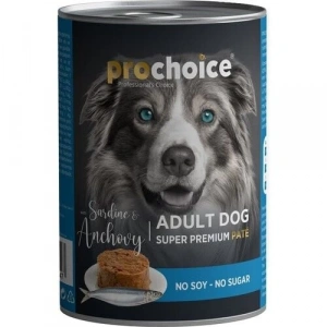 Pro Choice Sardunya ve Hamsili Yetişkin Köpek Konservesi 400 Gr