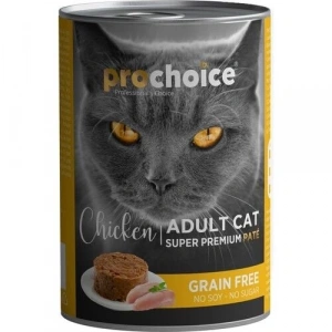 Pro Choice Tavuklu Yetişkin Kedi Konservesi 400 Gr