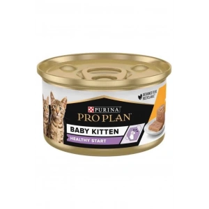 Pro Plan Baby Kitten Tavuklu Yeni Doğan Yavru Kedi Konservesi 85gr