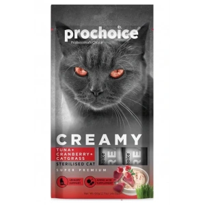 Prochoice Creamy Ton Balıklı Kızılcıklı Likit Ödül 4x15 Gr