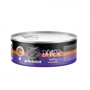 Prochoice Döner Bites Hindili Yetişkin Kedi Konservesi 70 GR