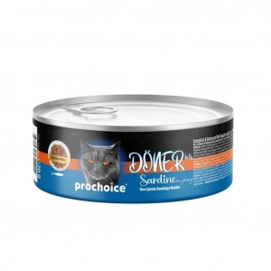Prochoice Döner Bites Sardalyalı Yetişkin Kedi Konservesi 70 GR