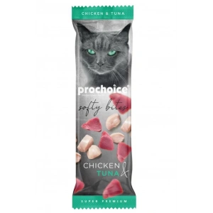 Prochoice Softy Bites Tavuk&Ton Balığı İçeren Kediler İçin Yumuşak Atıştırmalık 10gr