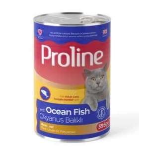 Proline Okyanus Balıklı Pate Et Parçalı Kedi Konservesi 395 Gr