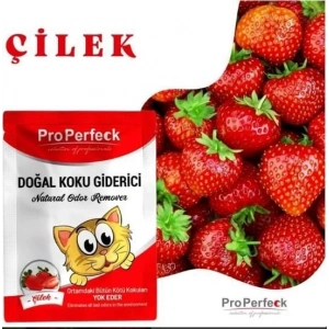 Properfeck Kedi Kumu Koku Giderici Çilek 25 Gr