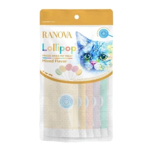 Ranova Kediler için Karışık Lezzetli Lolipop  1.4 gr - 5li
