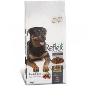 Reflex Kuzulu Pirinçli Yetişkin Köpek Maması 15kg