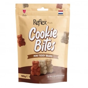 Reflex Plus Mini Teddy Bears Mini ve Küçük Irk Yetişkin Köpek Ödül Maması 150 gr