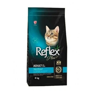 Reflex Plus Somonlu Kısırlaştırılmış Kedi Maması 8kg